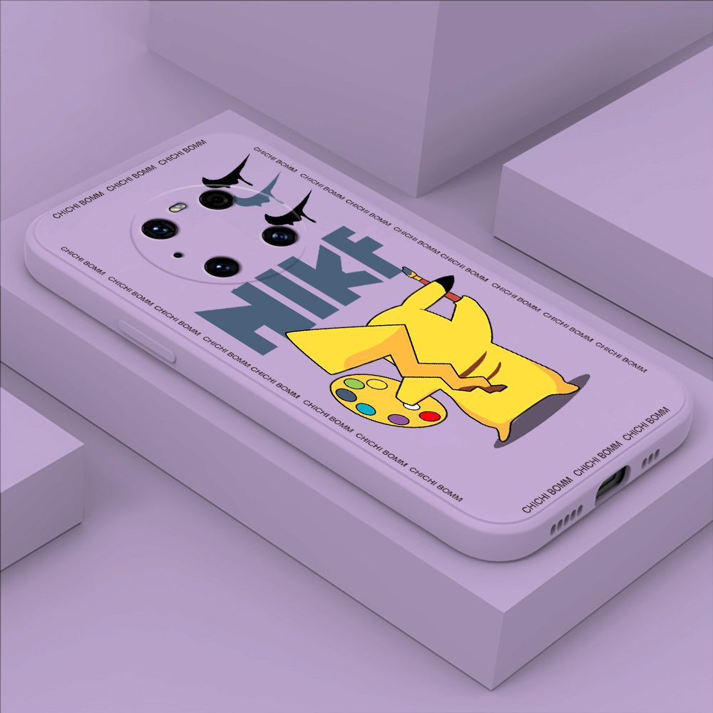 Hontinga for Huawei Mate 40 ProPlus Case Fashion Cartoon Animals Phone Case Phone Case Soft Square Edge Silicone Cases Full Lens Cover Shockproof Protection Cover