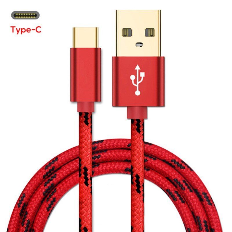 USB Type C Cable For Xiaomi MI 9 Redmi note 7 Huawei Samsung Galaxy S10 Plus NOTE 9 OnePlus 6t Charger Mobile Phone Type-C Cable