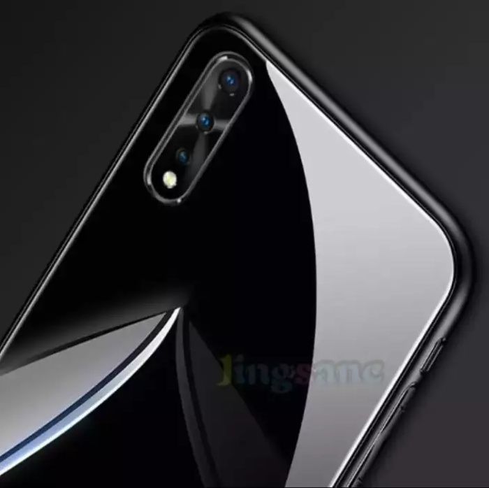 Glass Case Back Cover For Vivo S1 - Phone Back Cover