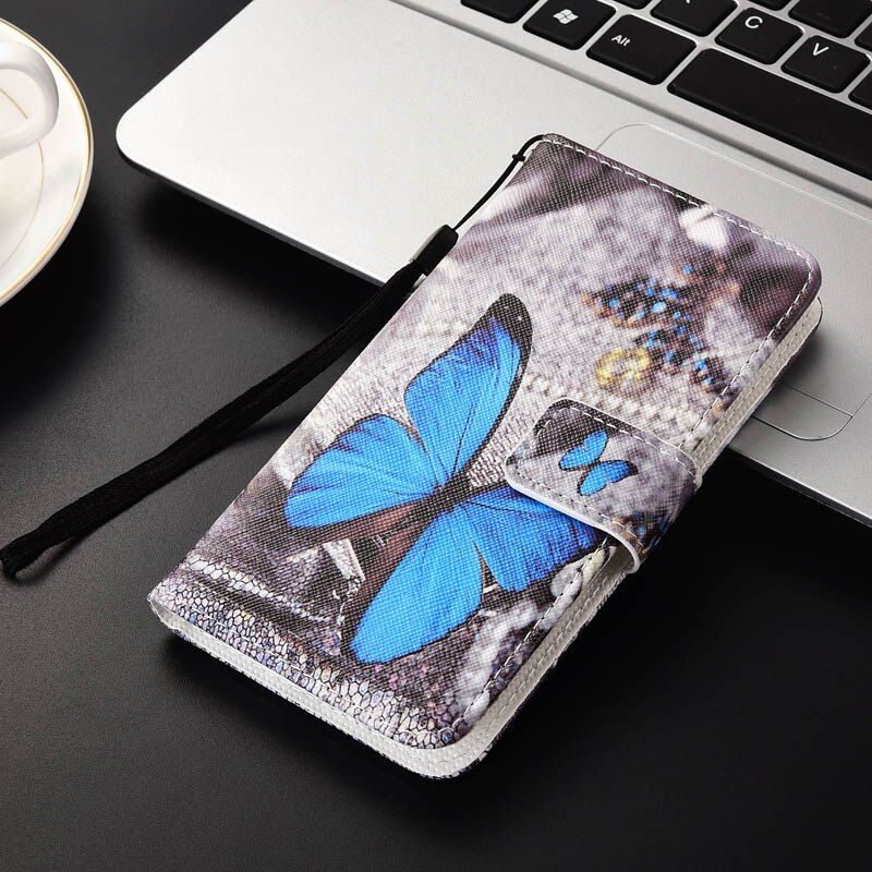 Coque For On Huawei Y7 2017 Wallet Leather Flip Case For Huawei Nova Lite Plus TRT-LX1 TRT-LX3 Capa Y72017 Cartoon Plain Cover