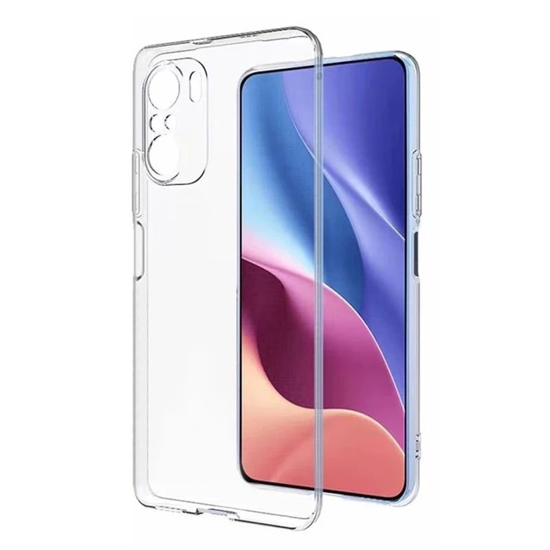 For Xiaomi Redmi Note 10 Pro Max / Note 10 Pro Premium Silicone Case Crystal Clear Soft TPU Ultra-Thin Transparent Flexible Protective Mobile Phone Back Cover