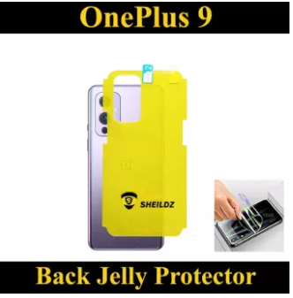 OnePlus 9 Soft TPU Back Full Cover Screen Protector Transparent Protective Film