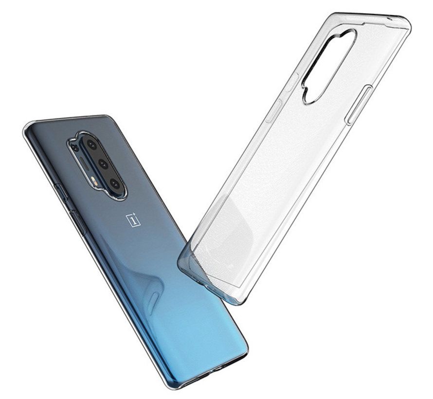 Back Case For OnePlus 8 Pro Transparent Cover Tpu Back Case