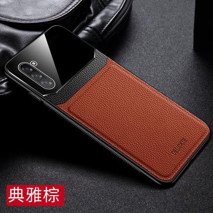 For Samsung Galaxy Note 10  Eyelid PU Leather business anti-fall phone case