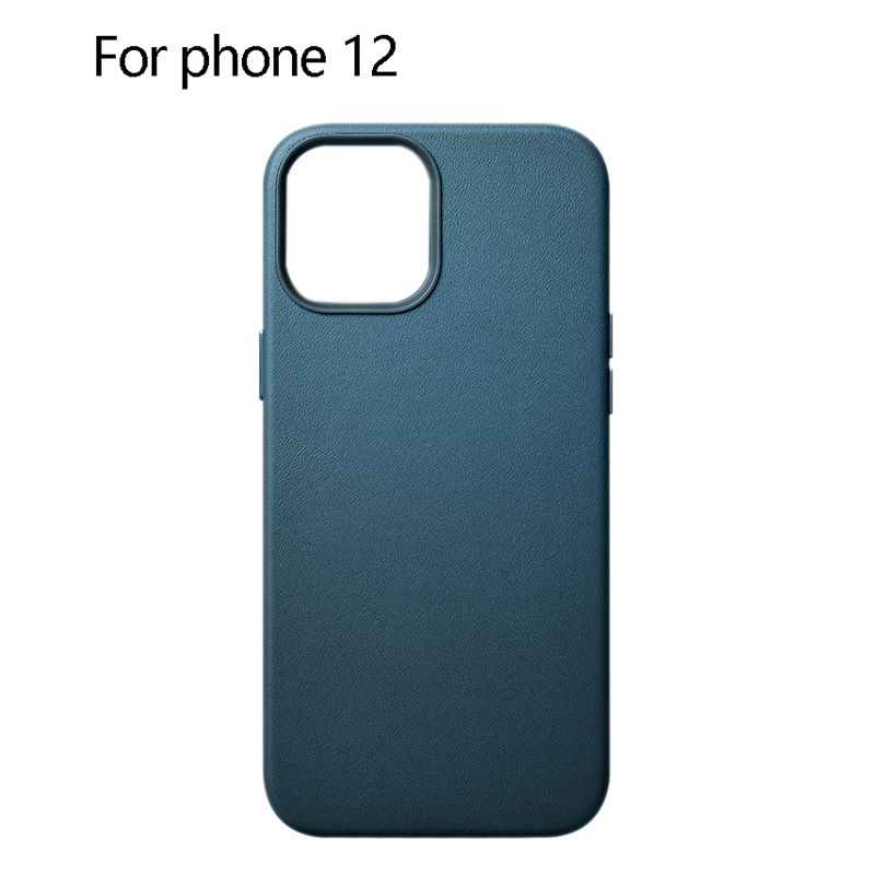R-JUST Leather Case for iPhone 12 Luxury Magnetic Leather Phone Case Cover for iPhone 12
