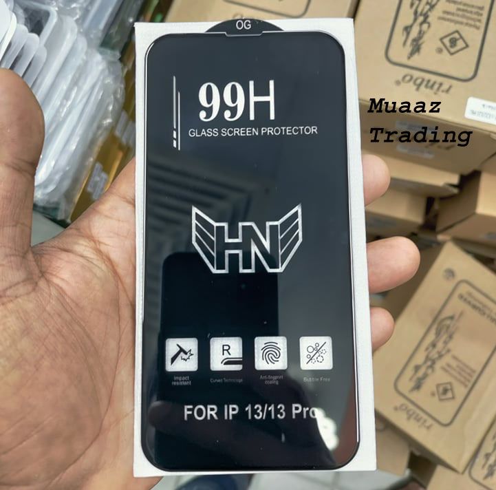 iPhone 13 Pro (6.1) "Rinbo / OG HD Tempered Glass Screen Protector"