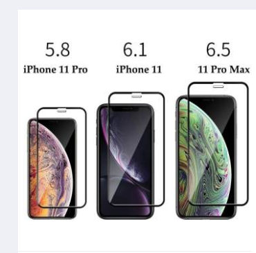 Glass protector For_i.Phone 6/6s/7/8/6+/7+XR/X/XS/11/11pro/xs max/11pro max/12/12 pro/12 mini Screen Protector Glass Full Cover by m.b telicom