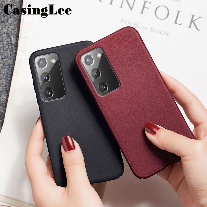 CasingLee For Galaxy S20 FE case Matte Silicone Soft Phone cover for Samsung Galaxy S20 FE Fan Edition Super Scrub Non-slip Phone case