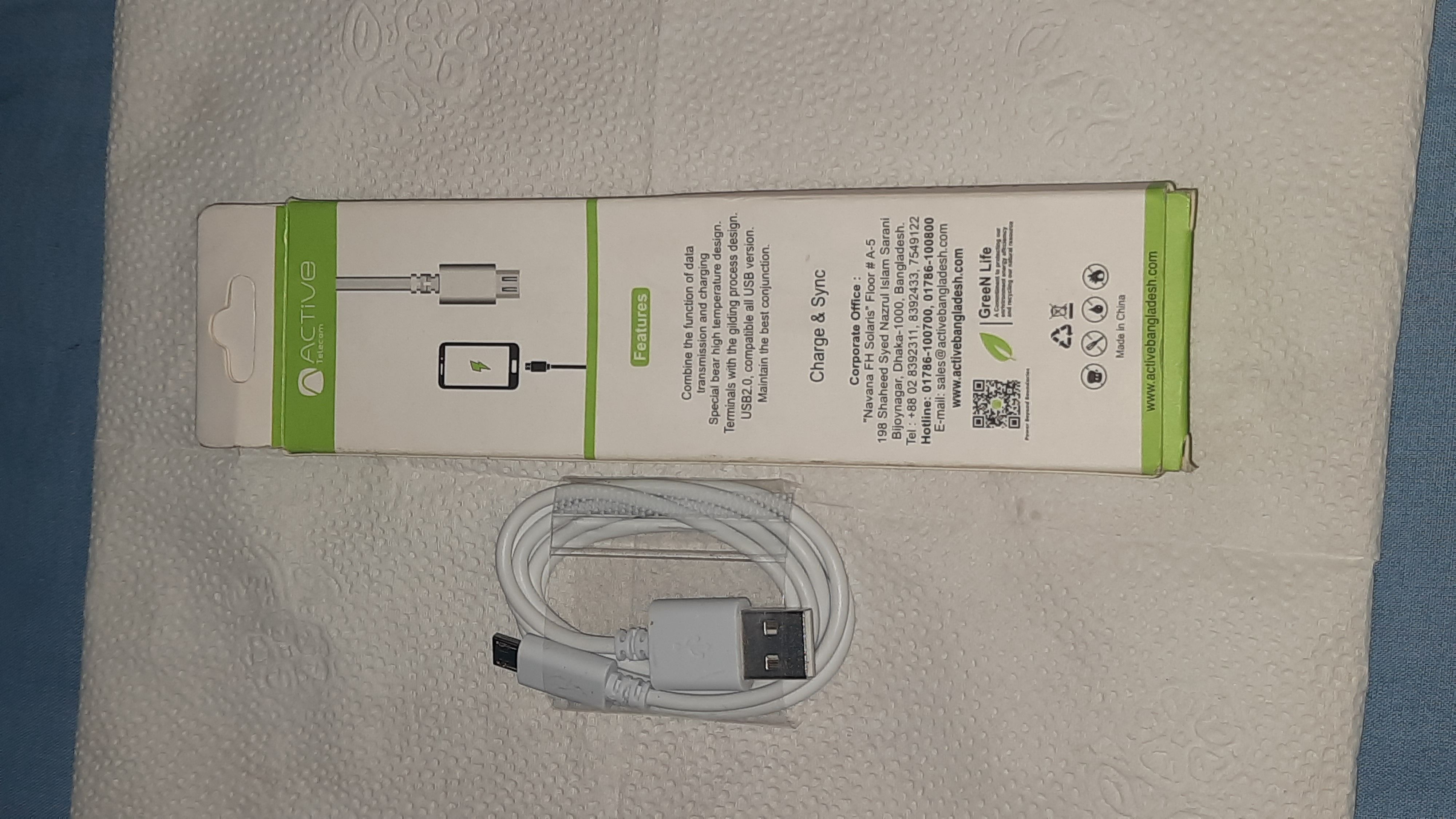 Smart Data Cable Micro Usb Data Cable for mobile Phone