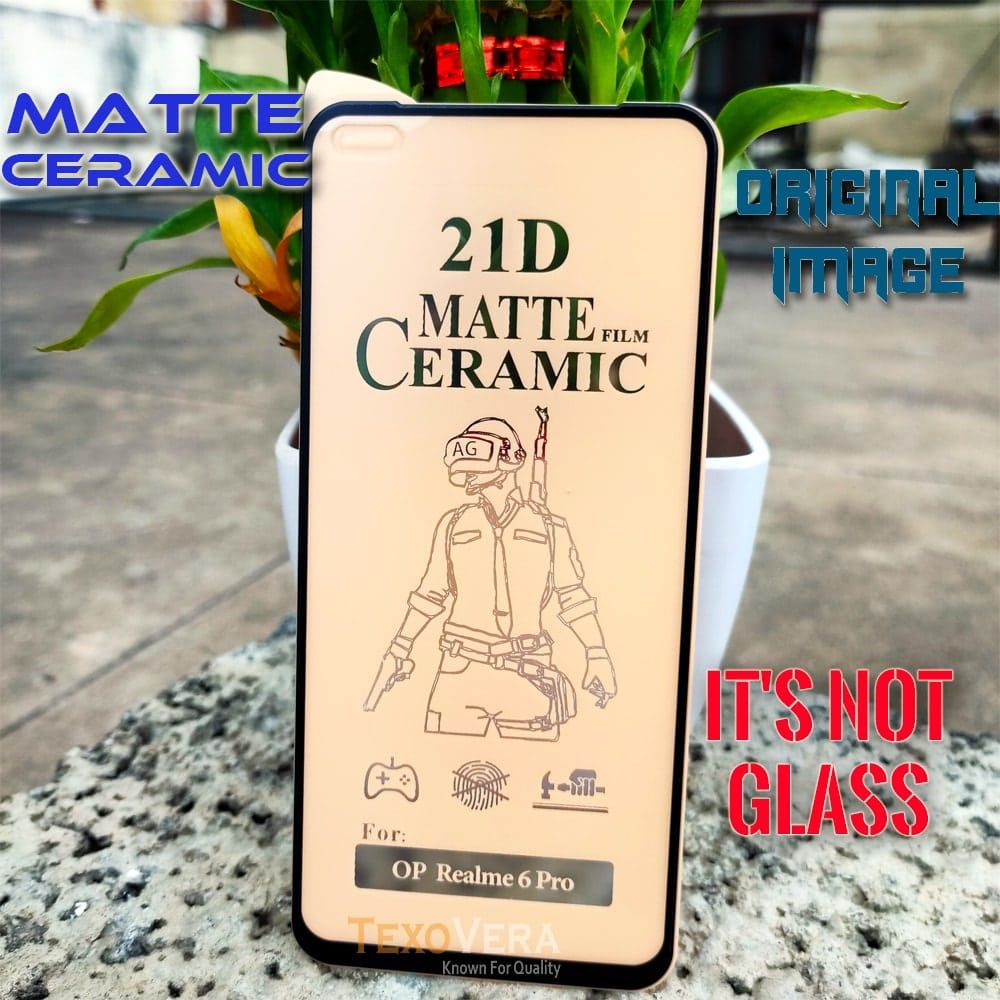 For Realme X3 / Realme 6 Pro Film 100D Soft Ceramic Full Glue Cover Screen Protector