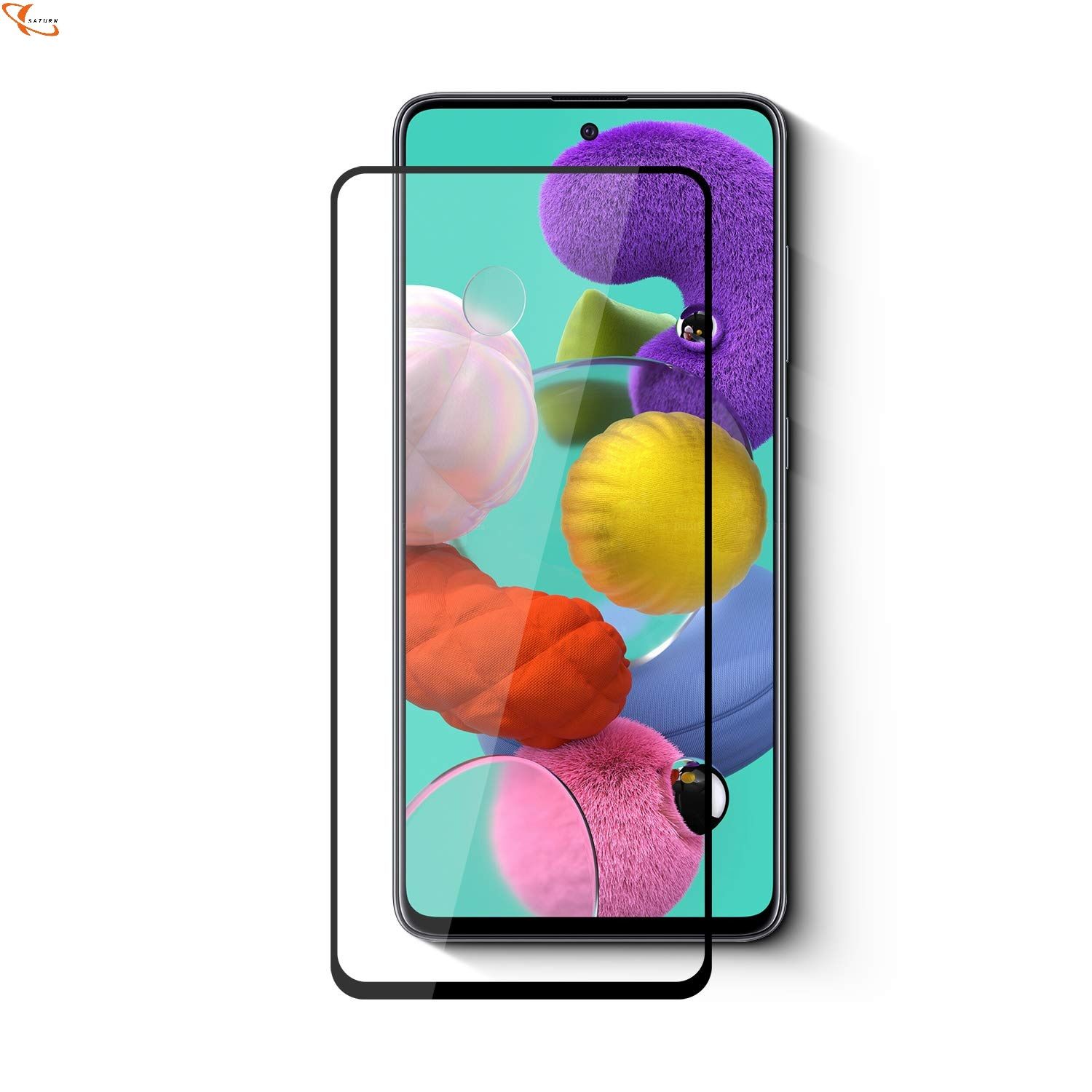 Samsung Galaxy A51 Tempered  Glass Screen Protector Gorilla Transparent 6D/9D/11D-Black