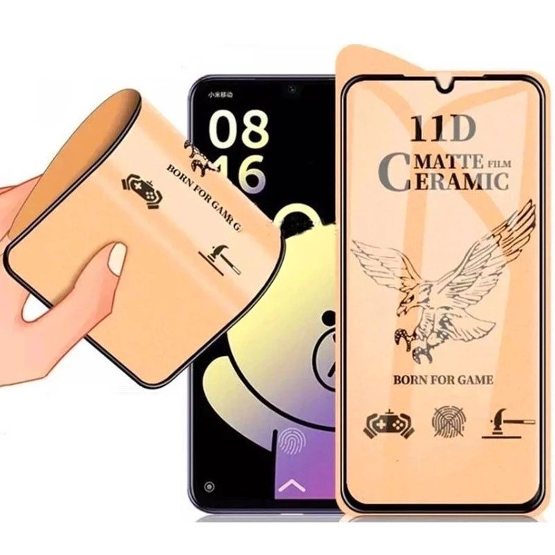 Tecno_Saprk_7 Film 100D Soft Ceramic Full Glue Cover Screen Protector