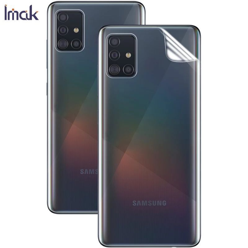 Samsung galaxy m11 m21 m31 আল্ট্রা থিন স্বচ্ছ এর জন্য ব্যাক পলি স্টিকার