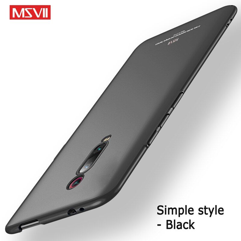 Mi9T Pro Case Msvii Slim Matte Cover For Xiaomi Mi9T Pro Case Xiomi Redmi K20 Pro Hard PC Cover For Xiaomi Mi 9T Pro Phone Cases