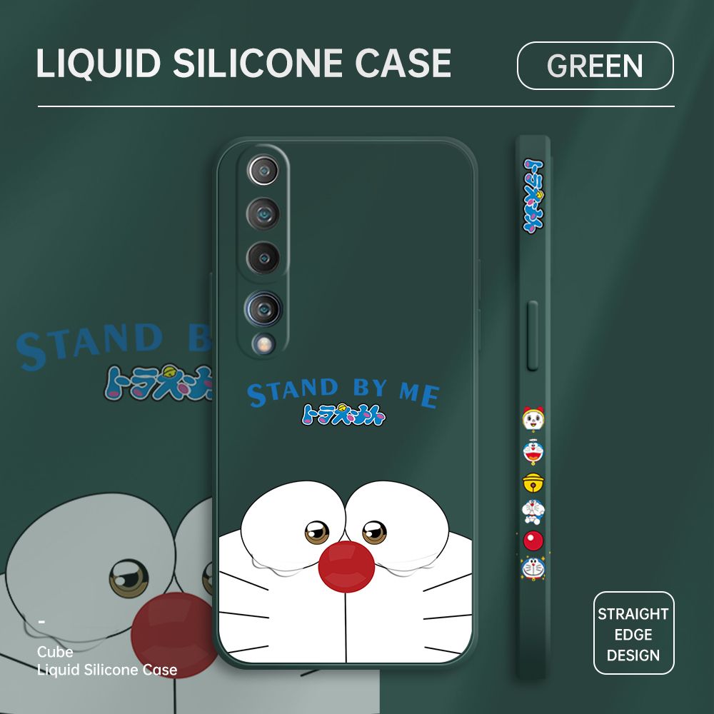 ZeroQiQi for Xiaomi 10 Case Cartoon Weeping Cat Phone Cover Soft Full Lens Protection Casing Ultra Thin Soft Liquid Silicone Phone Cases