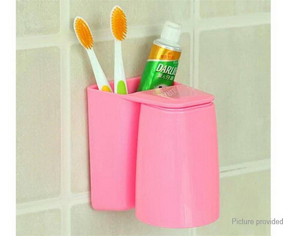 Magnetic Rinse Cup Toothbrush Holder