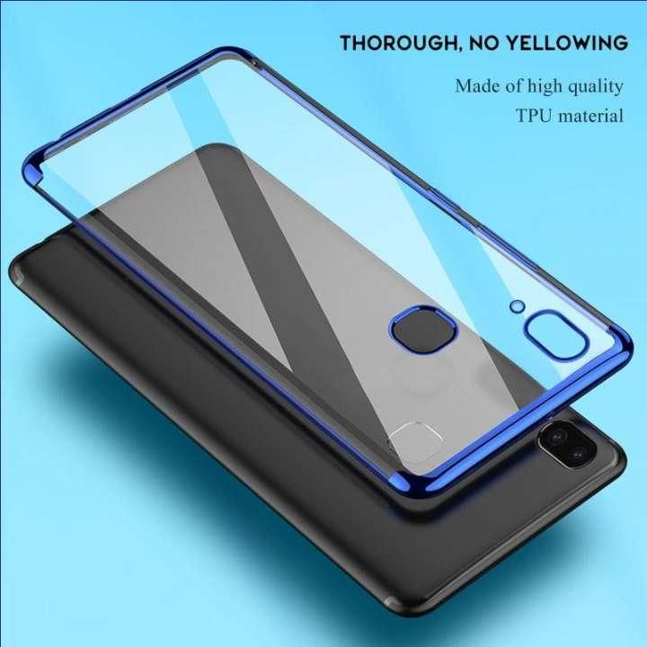 Samsung Galaxy A30  Soft Case Matte Slim Silicone Ultra Thin Phone Case Cover Electroplated Plating Casing
