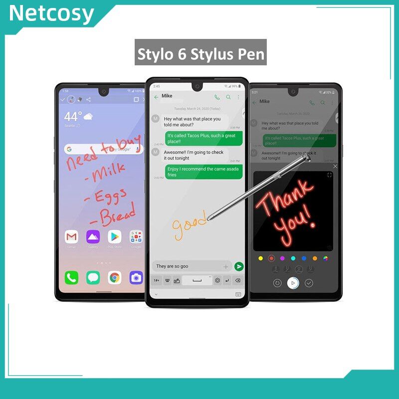 Netcosy Touch Screen Capacitive Pen For LG Stylo 6 Q730TM Q730AM Q730VS Q730MS Q730PS Q730CS Q730MA Stylus S Pen For LG 6