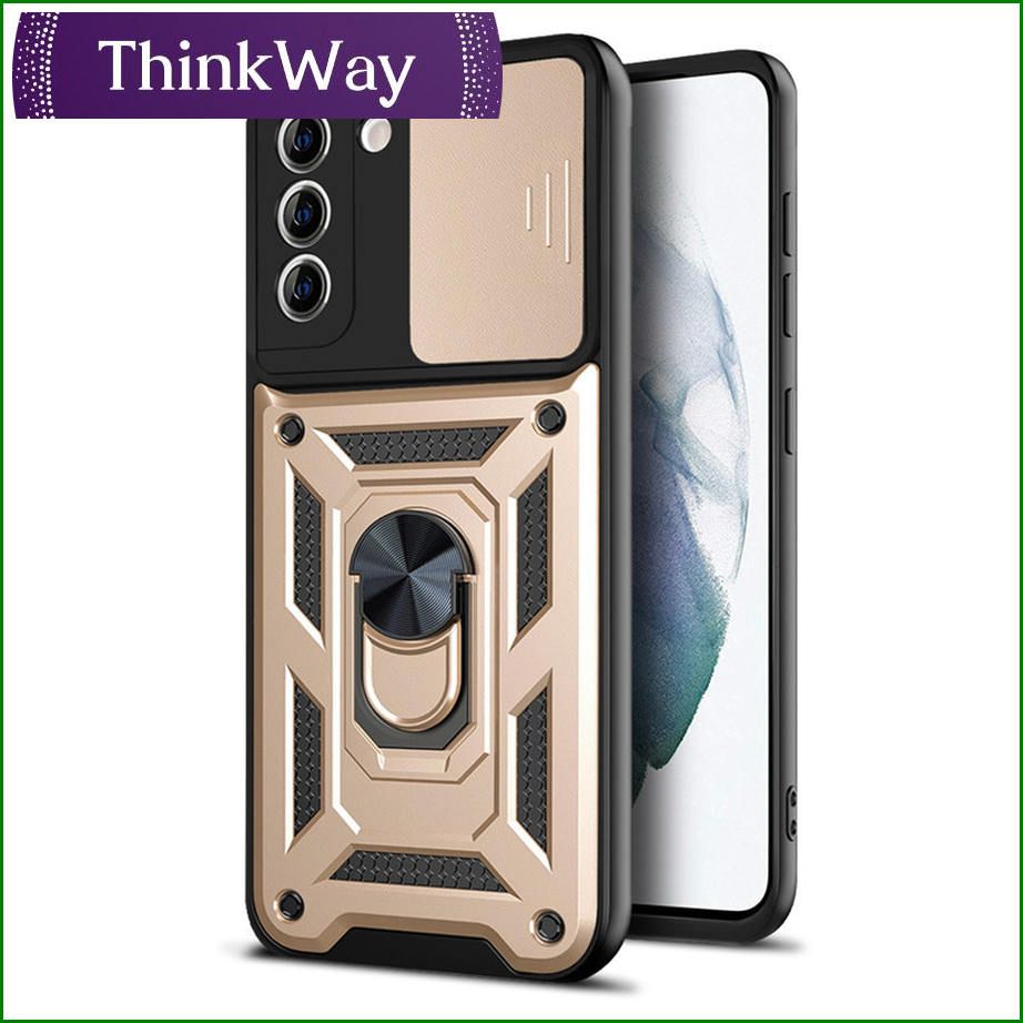 Car Ring Bracket Back Cover Camera Lens Protection Phone Case For MOTO G9 Power & MOTO G Power 2021