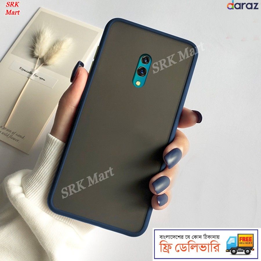 Realme X / Oppo K3 - d SRK Mart Bumper cover Frosted Shockproof Protection Casing Hard Phone Case Matte Back Cover