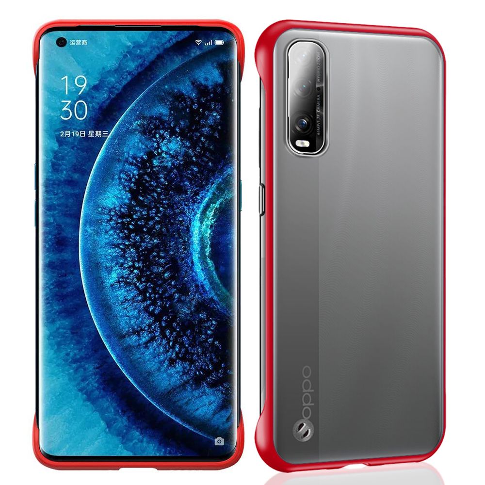 For OPPO Find X2 Slim Translucent Hard Back Matte Skin Soft TPU Bumper Corners Shockproof Case Cover
