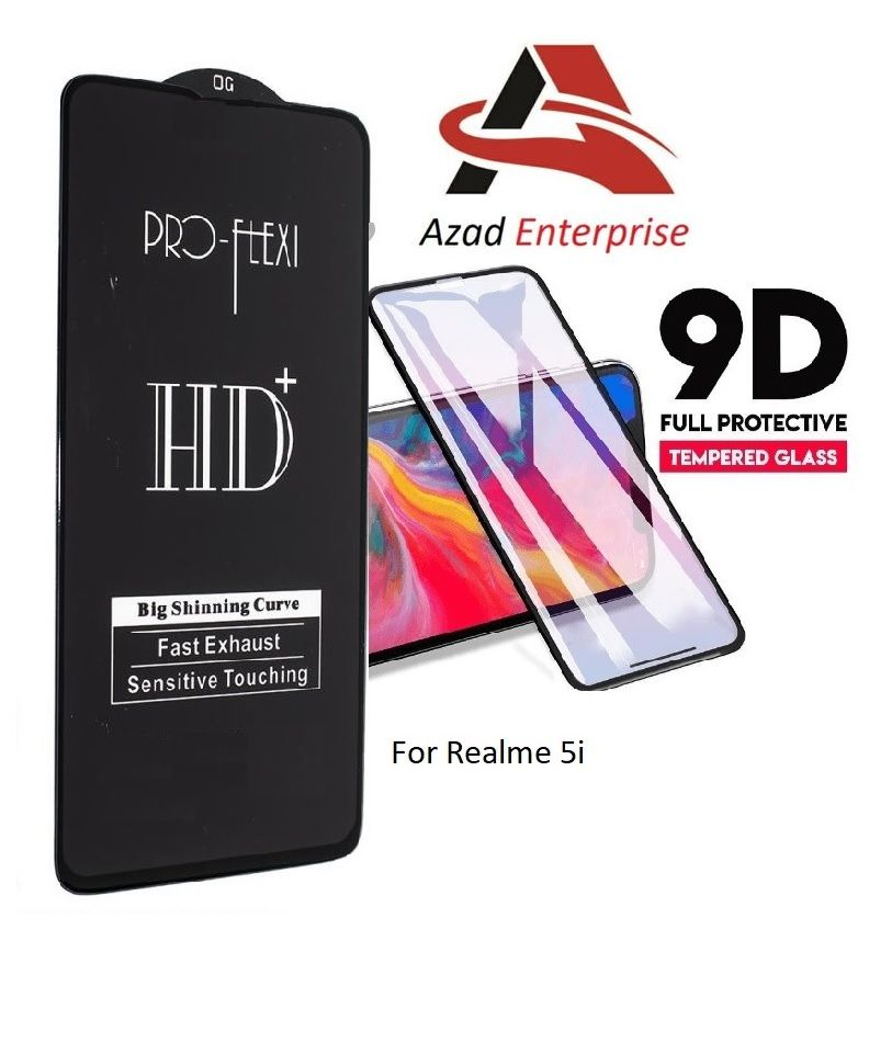 Realme 5i OG HD+PRO FLEXI PREMIUM Tempered Glass Screen Protector-Transparent