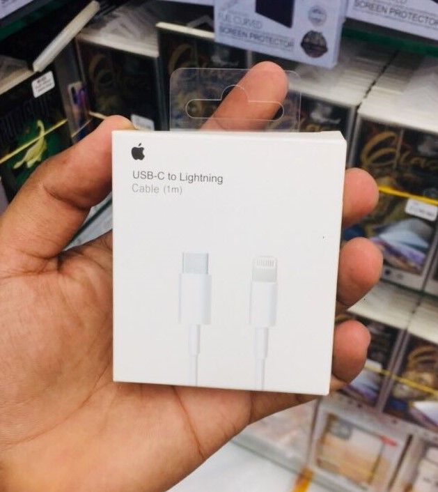 USB-C to Lightning Cable (1 m) - Apple 18W, 20W, 29W, 30W, 61W, 87W or 96W Fast Charging Cable For iPhone and iPad All models