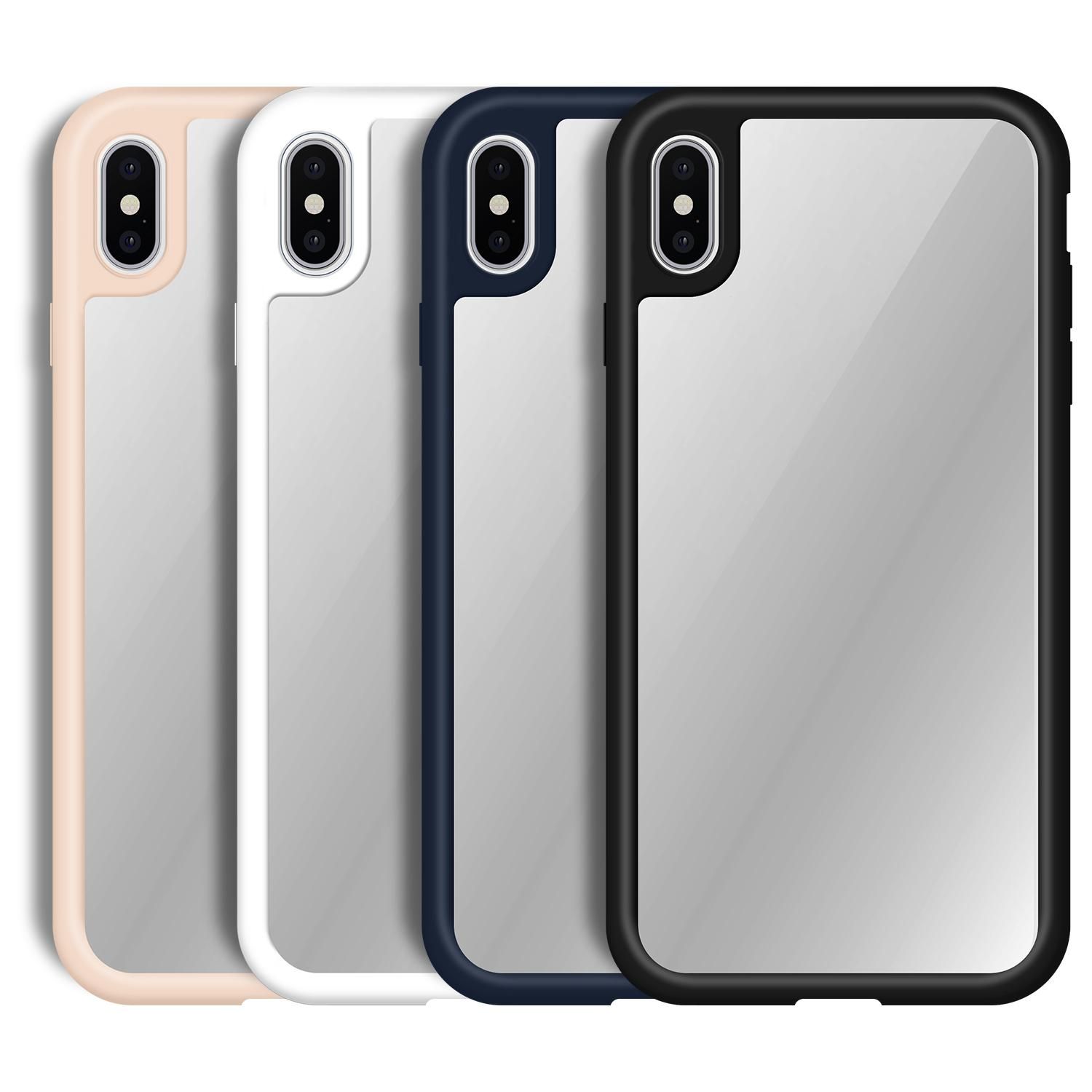 【 ETOP 】 For iPhone XS Max XR XS X 8 7 6 Plus Ultra Slim Thinnest Crystal Clear Bumper TPU Case Cover