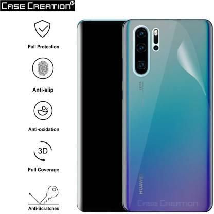 Huawei P30 3D Crystal Clear Back Skin Rear Screen Guard Protector