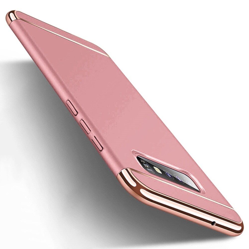 Luxury 360 Full Cover Plating Phone Case For Samsung Galaxy S10 Plus PC Matte Hard Cover Case