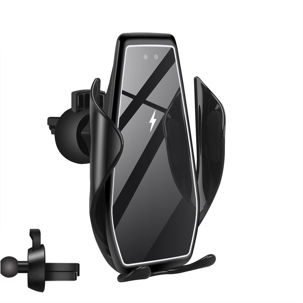15W Qi Wireless Car Charger Automatic Clamping Fast Charging Air Vent Mount Holder for iPhone 12 11 XS XR X 8 Samsung S20 S10 S9