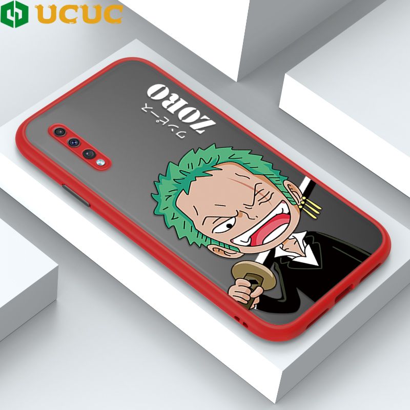 UCUC for Samsung Galaxy A50 A30S A50S Back Cover Handsome Sauron Frosted Transparent Hard Phone Case Thin Shockproof Full Cover Camera Protect Case