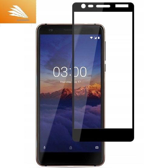 Tempered 6D / 9D / 11D / 21D / 100D Glass Screen Protector For Nokia 3.1 - Black