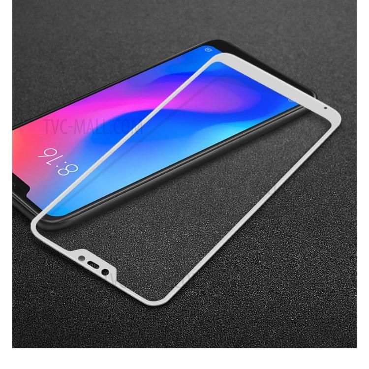 5D Tempered Glass for Xiaomi A2 Lite- White and Transparent