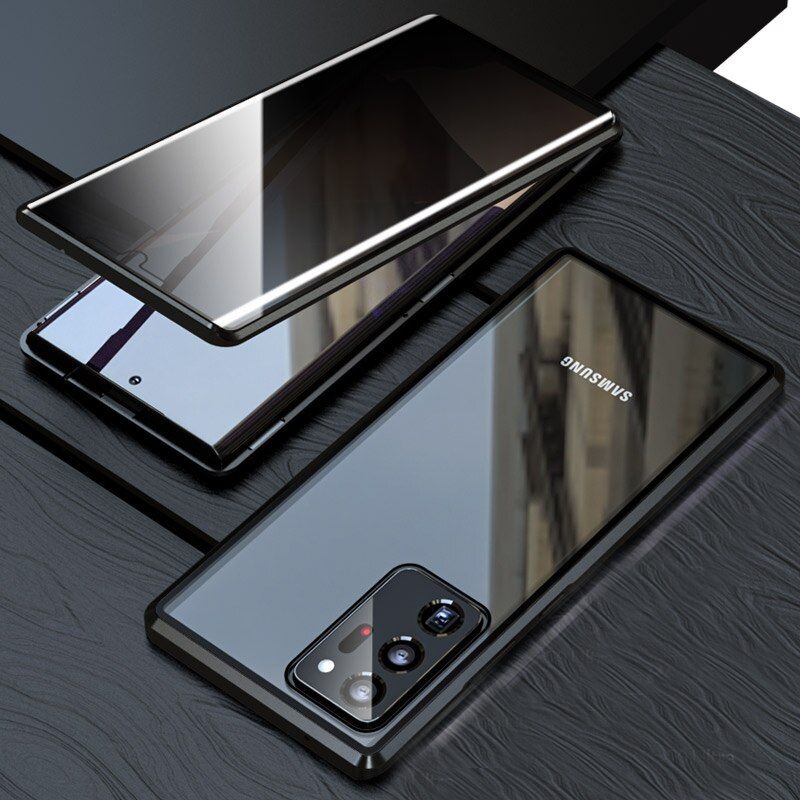 Magnetic Anti-peeping privacy case For Samsung Galaxy Note20 Ultra S21Ultra S20FE Plus S20 S10 S10Plus S9 S8 A71 51 M31 Cover