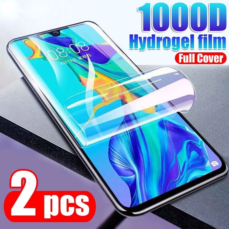 [Order message mobile phone model]2PCS Hydrogel Film Screen Protector For LG K50 K50S Q60 V30 Plus Protective Film No Glass For LG Velvet K 50 S v30 Full Cover