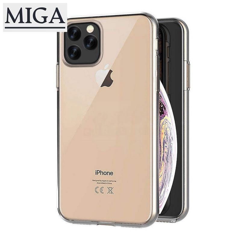 【MigaPlaza】 【Ready Stock & Fast Delivery】  360° Built in Screen Protector Clear Case For iPhone 11 Pro Max XS XR X 7 8 6 5