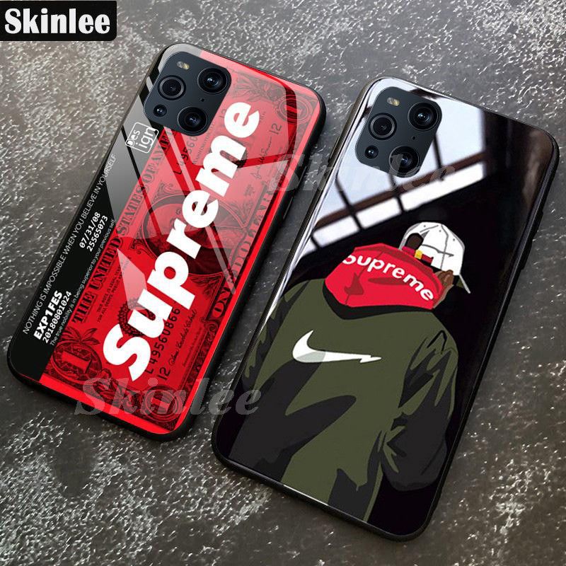 Supreme Phone Back Cover OPPO Find X3 Pro Case Protection shockproof Mirror Phone cases SUP Superme SUP Supreme Design OPPO Find X3 Pro Phone case