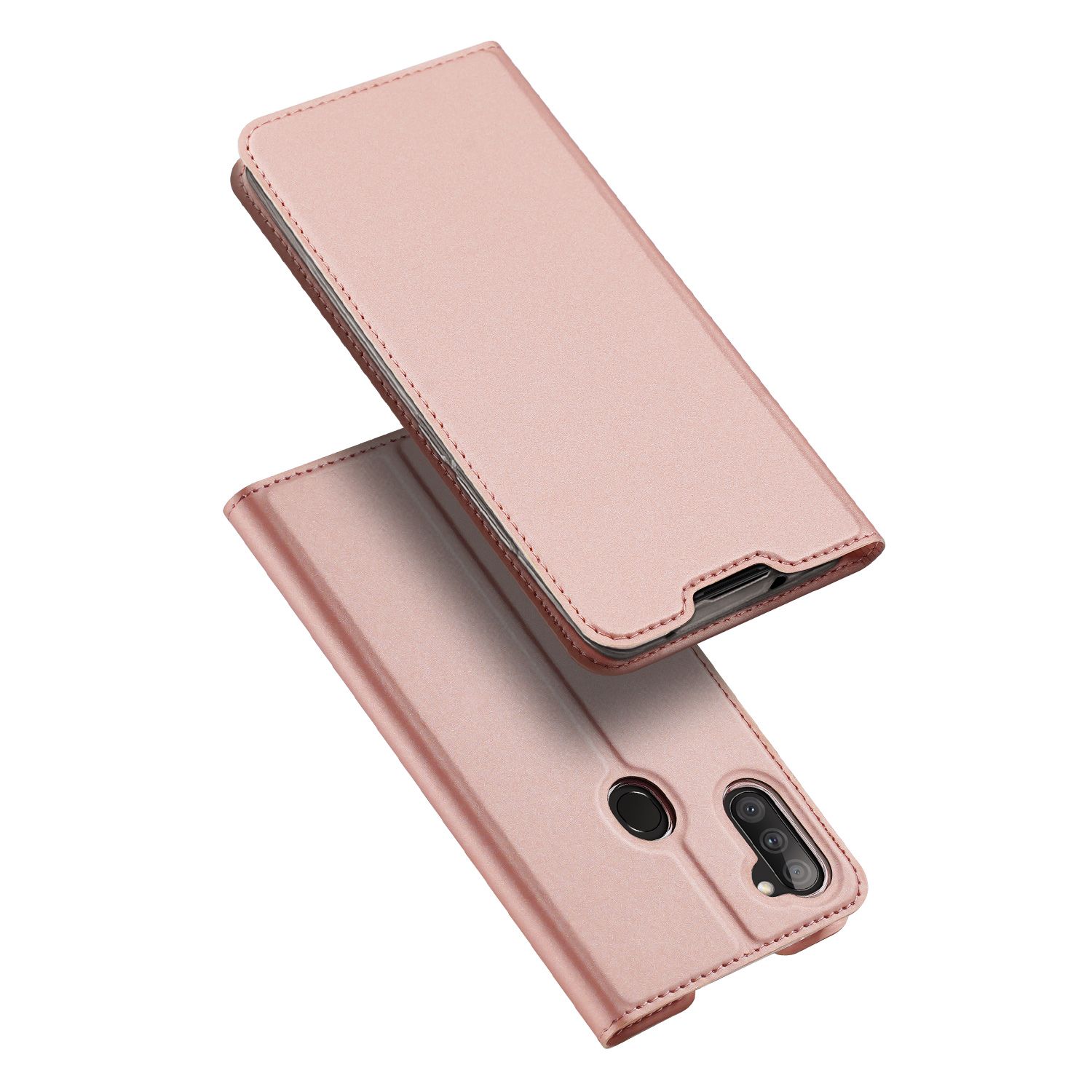 DUX DUCIS For 1/ M11 Leather Mobile Phone Cover Magnetic Protective Case Bracket with Cards Slot