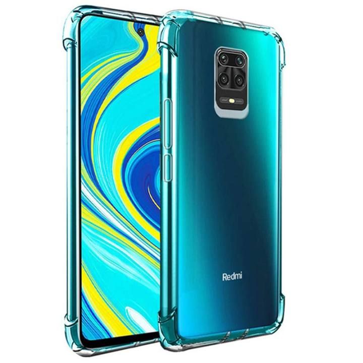 Airbag Transparent For Redmi Note 9 Pro/Note 9s/note 9 pro max /poco M2 pro New Case_High Quality Shookproof Cover Transparent Back Cover With Bumper