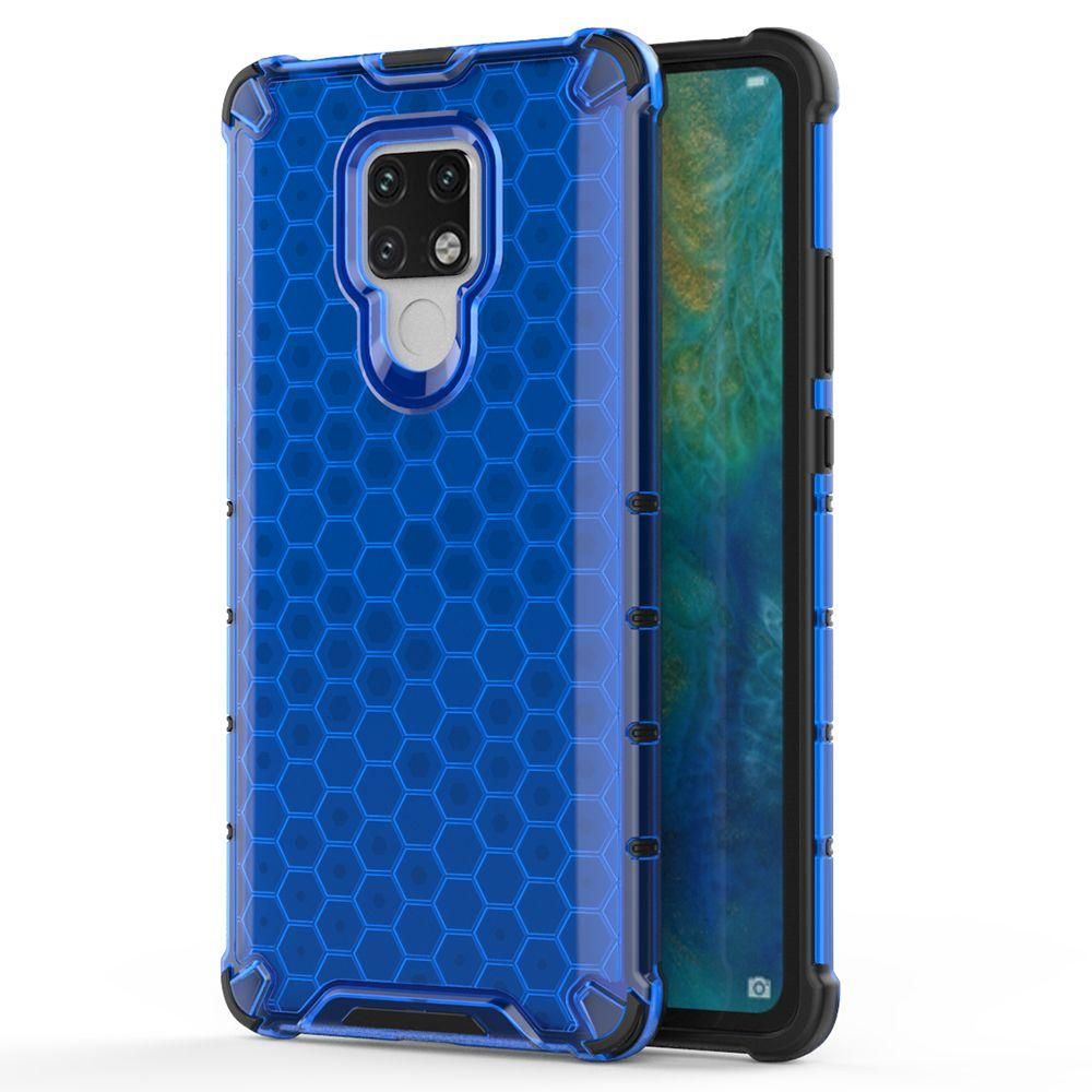 Honeycomb Airbag Shockproof Case For Huawei Mate 20 X Hybrid TPU PC Transparent Armor cover