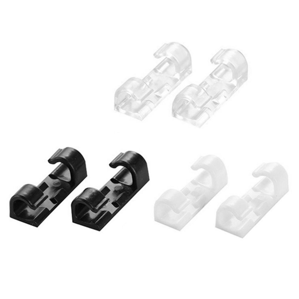 20 pcsSelf-Adhesive Cable Clips Organizer Drop Wire Holder Cord Management with nice material