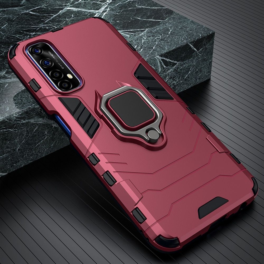 Shockproof Case for Realme 7 5G 7i 7 8 Pro Stand Phone Back Cover for Realme GT Neo V13 C20 C25S C15 X7 6i 6 Pro V5 X2
