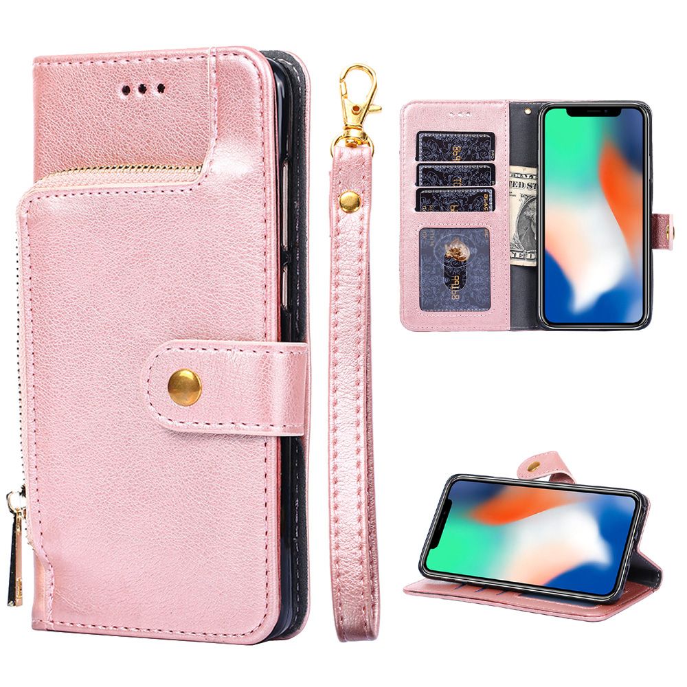 Case For  LG G6  casing   Wallet Flip Leather Case Phone Case TPU Back Cover Zipper Card