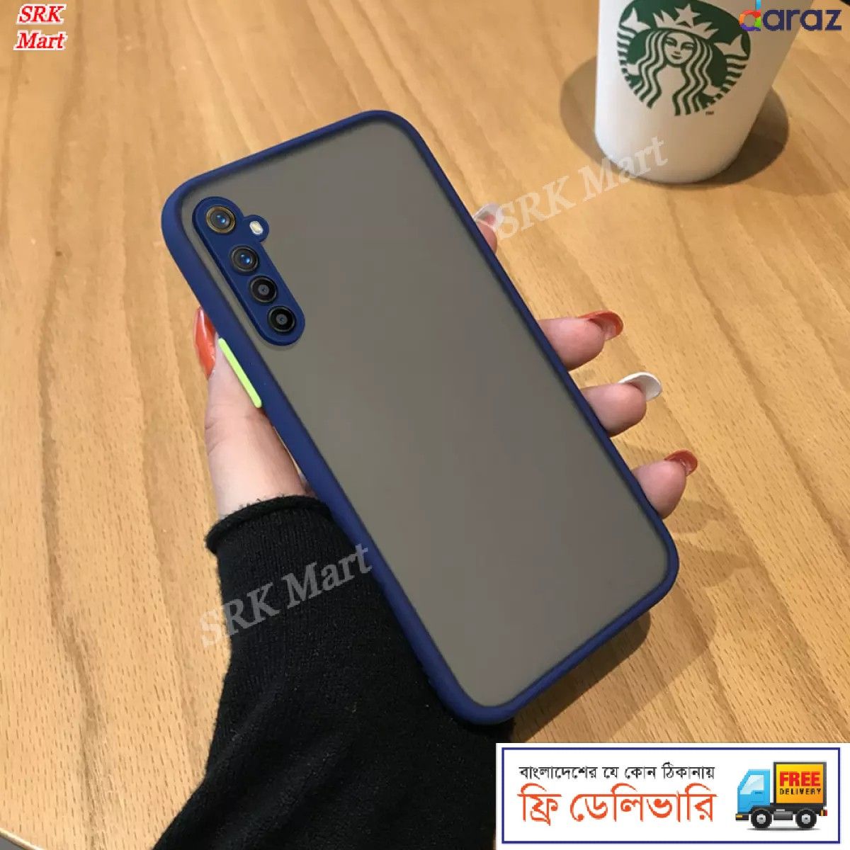 Realme X50 / X3 / X50 5G / X50m 5G / X50 5G (China) / X3 SuperZoom - h SRK Mart Bumper cover Frosted Shockproof Protection Casing Hard Phone Case Matte Back Cover