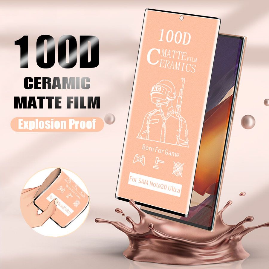 For Xiaomi Redmi Note 9 Pro/Note 9 Pro Max/Note 9S/Poco M2 Pro/Poco X3/Mi 10T Lite Ceramic EDGE TO EDGE Anti Broken Full Screen Covered Ceramic Film Screen Protector