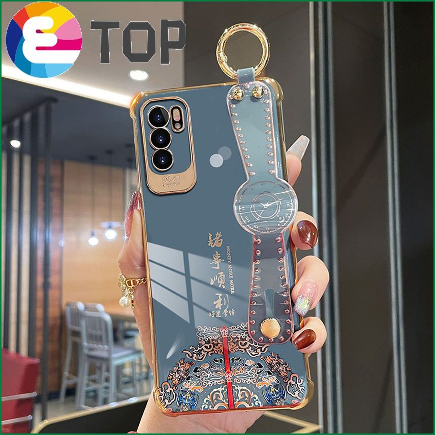 Suitable for opporeno6 mobile phone shell silicone soft shell opop lens all-inclusive reno5pro Chinese trend