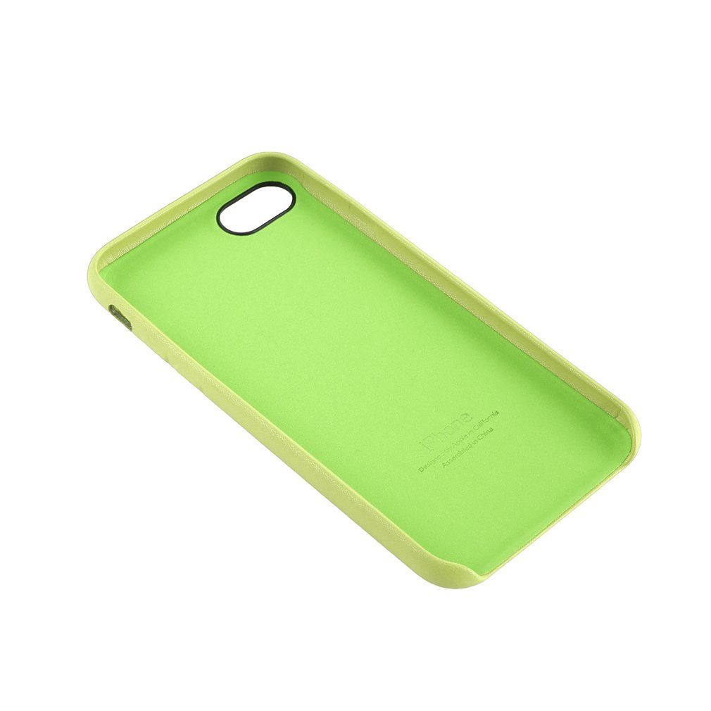 Solid Color Pu Leather Mobile Phone Protective Case Cover Fit For Iphone Green For Iphone7/8