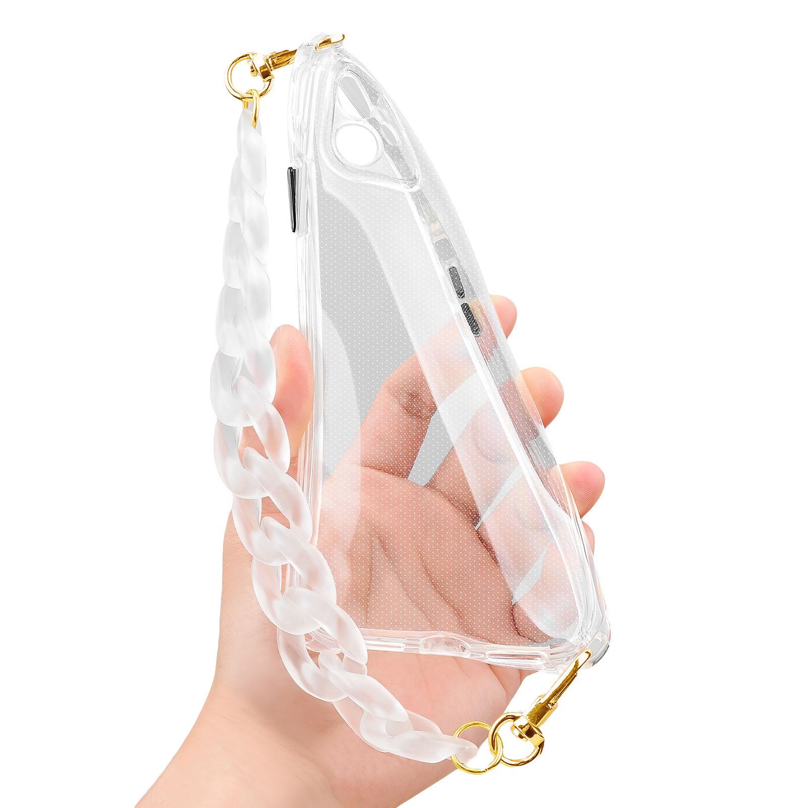 Phone Back Shell Shock-proof Non-yellowing with Four Hanging Holes Transparent Soft Phone Protective Cover for iPhone 11 Pro Max/11 Pro/11/13 Mini/13/13 Pro/13 Pro Max/12/12 Pro/12 Pro Max
