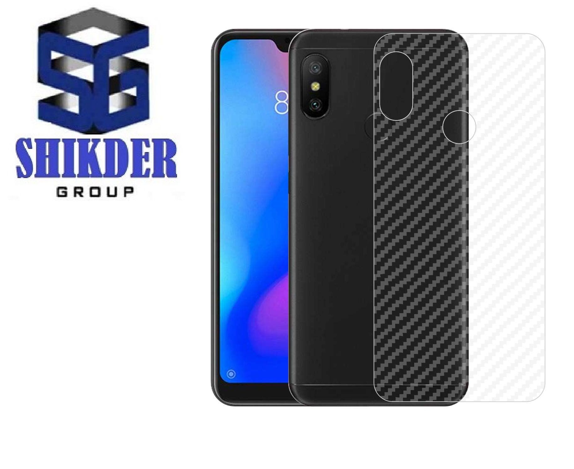 For Xiaomi Redmi Y2 carbon Fiber Sticker Vinyl Back Poly Skin Protectorcarbon Fiber Sticker Vinyl Back Poly Skin Protector